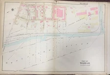 1910 ELVINO V. SMITH PHILADELPHIA PA TACONY CHEMICAL WORKS ATLAS MAP 