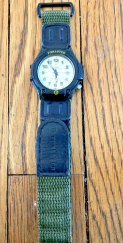 Casio Forester Illuminator 40mm Quartz Date Watch w/Nylon Band & New Battery - Picture 2 of 5