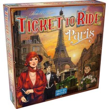 Ticket to Ride Paris Strategy Board Game Classic and Exciting Tabletop Game