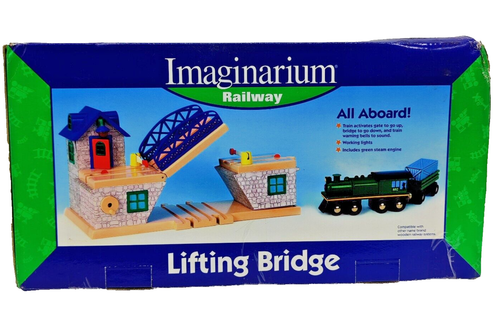 imaginarium railway Lifting Bridge New in Box Working Lights - Picture 2 of 9