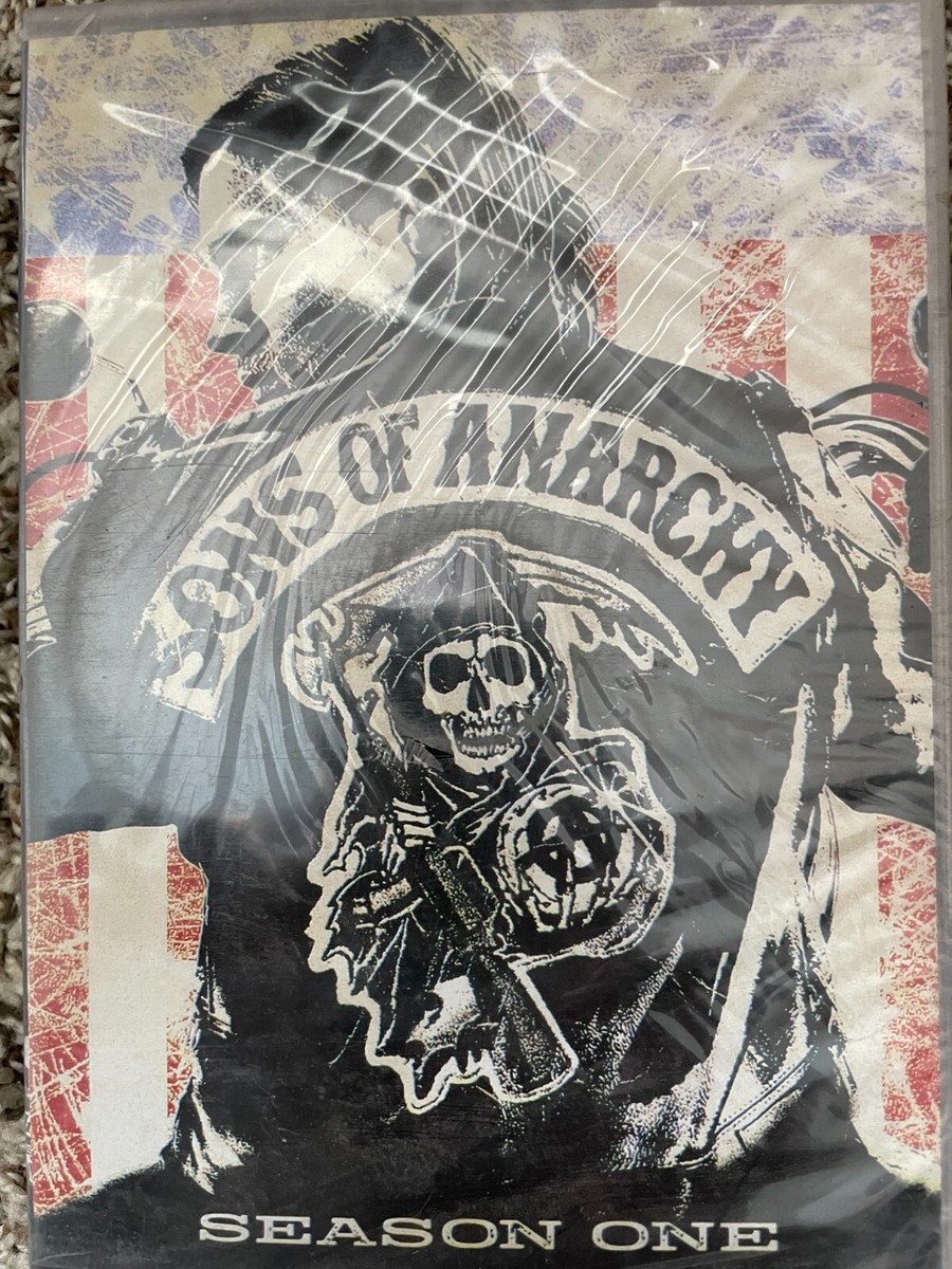 NEW Sons of Anarchy 1ST Season 1 ONE DVD 4 Disc Set COMPLETE FIRST