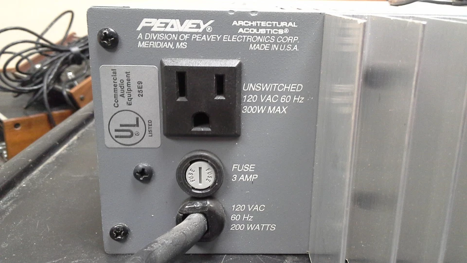 Peavy IPA75T Industrial Power Amplifier Un tested - Image 4 of 4