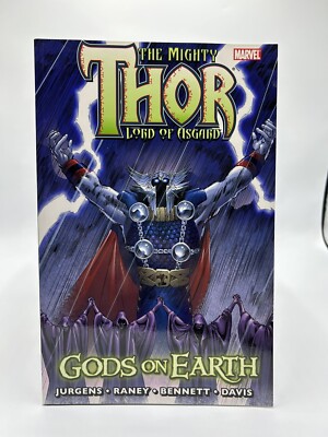 New The Mighty Thor Lord of Asgard Gods on Earth Trade Paperback Graphic Novel