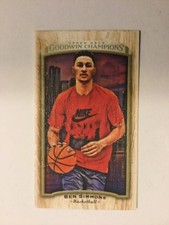 2017 Ben Simmons Goodwin Champions Lumberjack Card #8/8