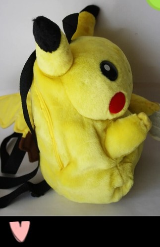 Zaino Pokemon Back Pack Nintendo Hasbro Pikachu 96 2000 Game Vintage Raro Nuovo - Foto 9 di 9