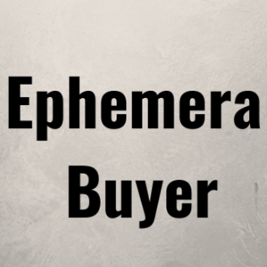 Ephemera Buyer | eBay Stores