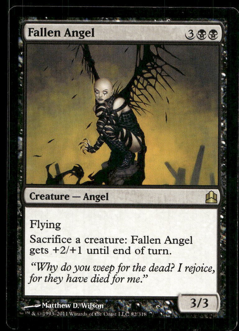 FALLEN ANGEL COMMANDER MAGIC: THE GATHERING LP