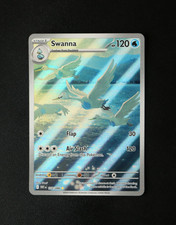 Pokémon Card - Swanna 110/086 - White Flare English - Illustration Rare - NM ⭐