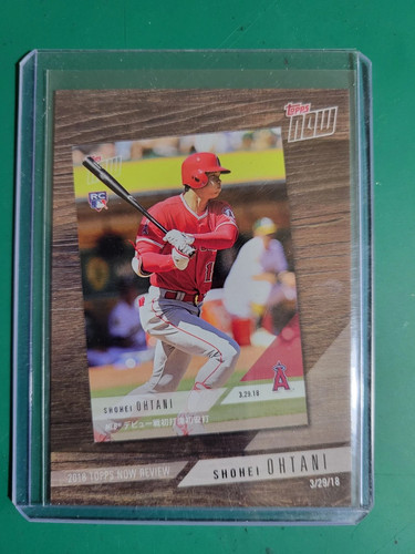 2019 Topps Now Review Shohei Ohtani TN-3