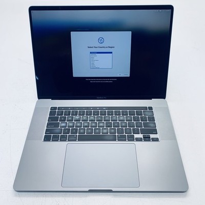 2019 Apple MacBook Pro 16'' A2141 Core i7 16GB RAM 512GB SSD  | Space Gray | USED