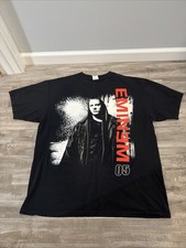 Vtg Y2K 2005 Eminem Anger Management III Tour T Shirt Sz XL Double Sided Encore