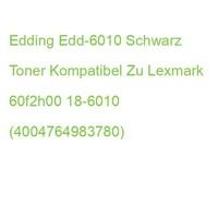 Edding Edd-6010 Schwarz Toner Kompatibel Zu Lexmark 60F2H00 18-6010 (40047649837