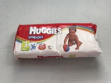 Vintage Huggies Diapers Size 3 Sealed Package 2004 Disney Mickey Babies 36ct