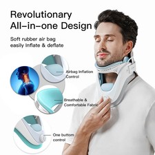 Neck Traction Device By Air Collar Neck Stretcher Cervical Traction Device Neck