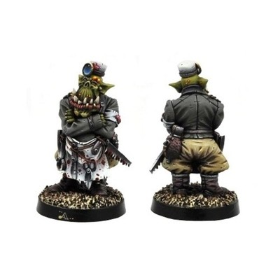 Kromlech Sci-Fi Orc Mini Orc Field Chirurgeon Pack New