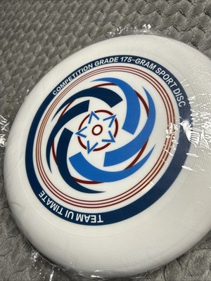 3 Ultimate Flying Discs 175 Grams Disc Golf Disc Frisbee White Lot Of 3 Frisbees