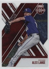 2017 Panini Elite Extra Edition Status Red Die-Cut 7/99 Alex Lange #30 0q3