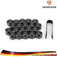 17mm für Radbolzen Radschrauben Radmuttern Universell FÜR Opel FÜR Skoda Schwarz