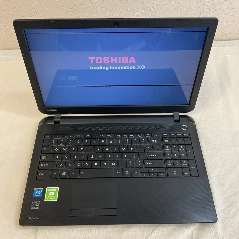 Toshiba Satellite C55 Intel Celeron 2.16GHz 4GB Ram Windows 10 *READ* - Image 3 of 4