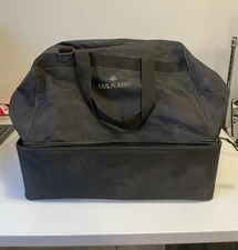 Vintage Used Colnago Black Kit Bag Bergamo Made in Italy