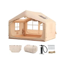 Inflatable Tent for Camping - 6-8 Person Ultra-Quick Setup Blow Up Tent,80.73...