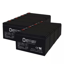 12-Volt 7Ah F2 Replacement Battery for Cyberpower Systems AVR 1000AVR - 8 Pack