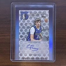 Cooper Flagg (SSA-CF) 2025-26 Topps Shopping Spree Signatures Rookie RC Auto SSP