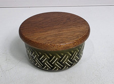 Lord Nelson Pottery- Dark Green -Vintage -Jam /Conserve Condiment Pot- W47