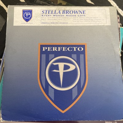 STELLA BROWNE EVERY WOMAN NEEDS LOVE 2 X 12  REMIXES FULL INTENTION PROMO 