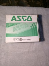 ASCO 8320G001, 238310-006-D Red Hat 1/8" 3-Way Solenoid Valve 24VDC 65-PSI NOS 