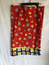 Nintendo Pok mon Hand Sewn Pillowcase Pillow Case Red Pikachu 29x19