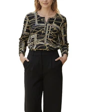 SPENSE EQUESTRIAN CHAIN TASSEL TOP XL {FITS L} SLINKY GOTHIC MAXIMALIST DESIGNER