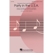 Party in the U.S.A. Pitch Perfect SSAA by Miley Cyrus arranged by Deke Sharon