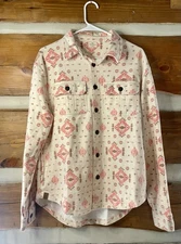 Simply Southern Small Flannel Jacket Shirt 