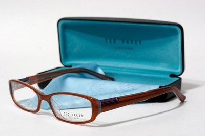Ted Baker Smokin Hot B835 Full Rim Eye Glasses Case plus Cloth 52/16/135 T835