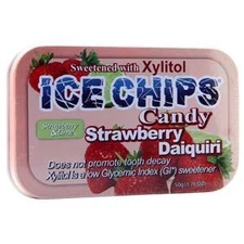 Ice Chips Candy Ice Chips Xylitol Candy Strawberry Daiquiri 1.76 oz