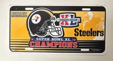 2006 Rico Industries Pittsburgh Steelers Superbowl XL Champions Plastic