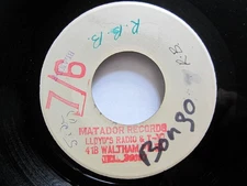 LITTLE ROY 45  Bongo Nyah BLANK Reggae VG+  #3984