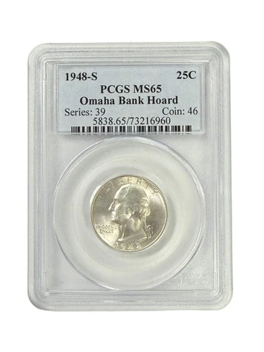 1948-S Washington Quarter PCGS MS65