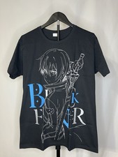 Rare Sowed Art Online Kirito Anime T-Shirt Si...