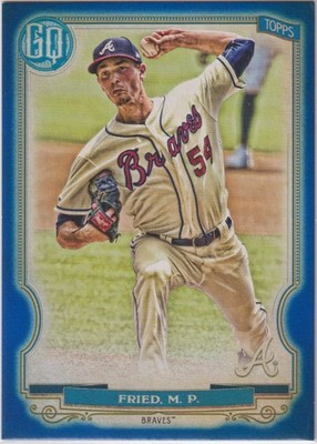 2020  Topps Gypsy Queen Max Fried Atlanta Braves Indigo SP /150