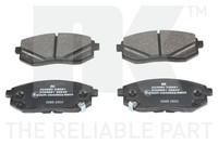 NK Bremsbelagsatz Scheibenbremse 223980 FüR Dacia Spring Cargo B6M1 Extreme