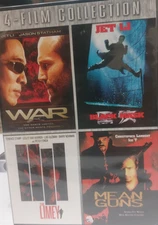 War / Black Mask / the Limey / Mean Guns (DVD)