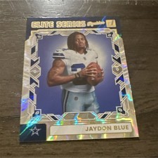 Panini 2025 Donruss Jaydon Blue Elite Series Rookies Dallas Cowboys NFL Card