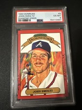 1990 Donruss - Diamond Kings John Smoltz #8