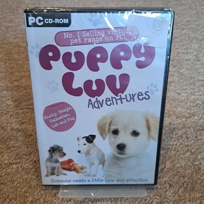 Avanquest Puppy Luv Adventures PC CD-ROM Virtual Pet Game Factory Sealed NEU