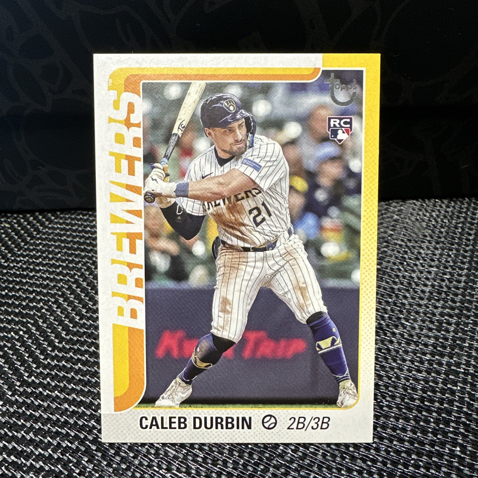 2025 Topps Update Series CALEB DURBIN Vintage Stock /99 #US170 Milwaukee Brewers