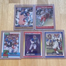 Topps Pro Set Score Thurman Thomas 5 Card Lot Buffalo Bills NFL