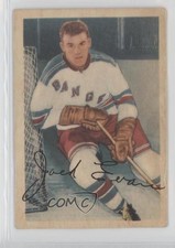 1953-54 Parkhurst Jack Evans #54 t3w