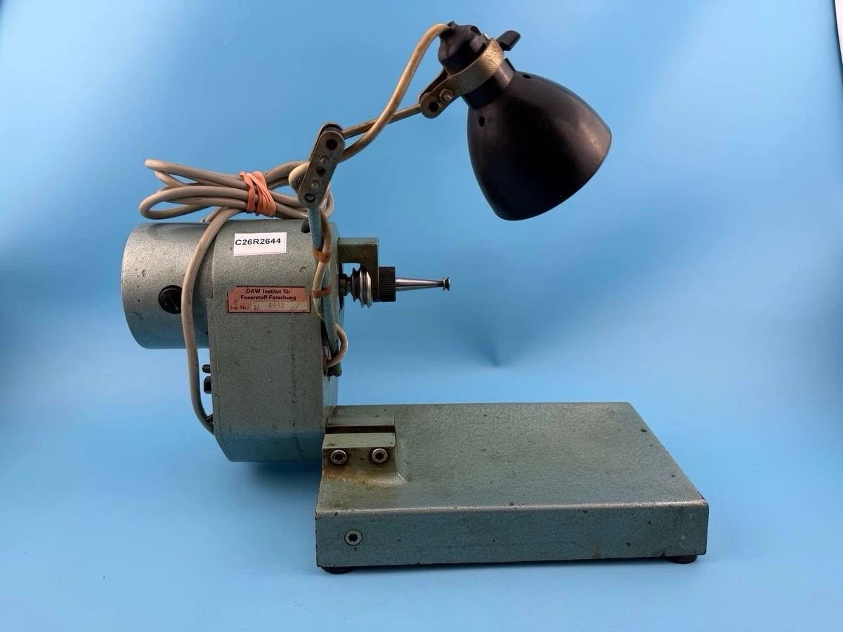 Watchmakers Andra Lathe Iron Cast Base Motor 220 V Germany